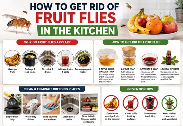 How to Get Rid of Fruit Flies in the Kitchen